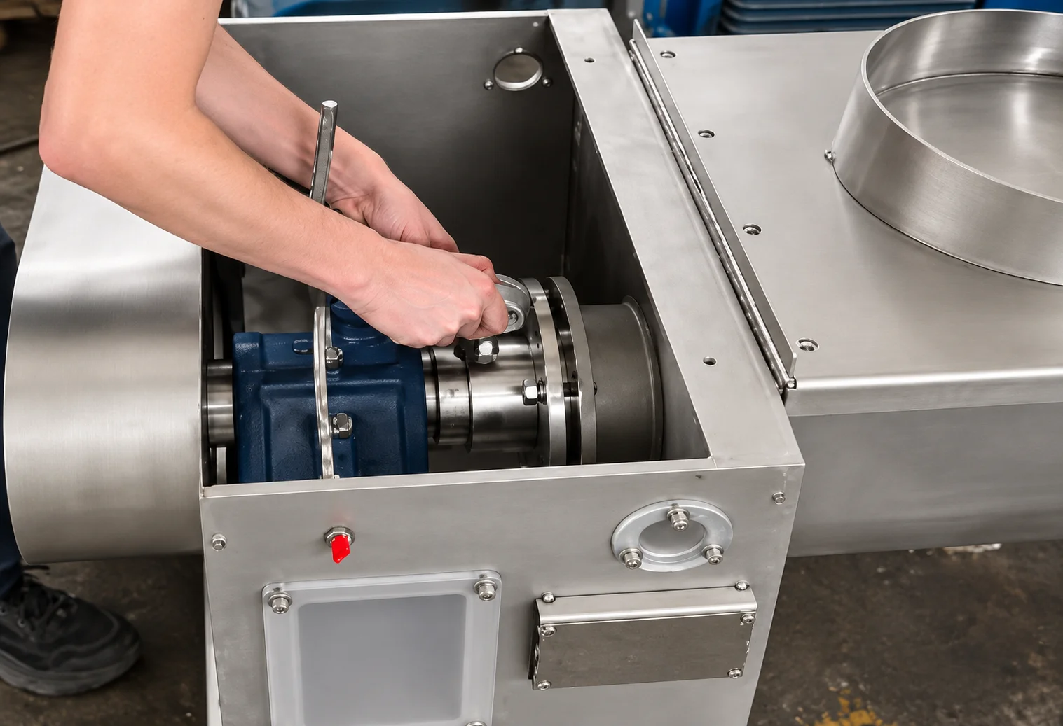 Factory no-load run-test and temperature verification