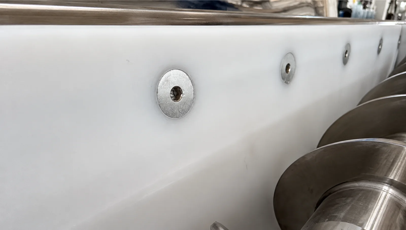 U-Trough cover configurations, drop bottom, and wear liners