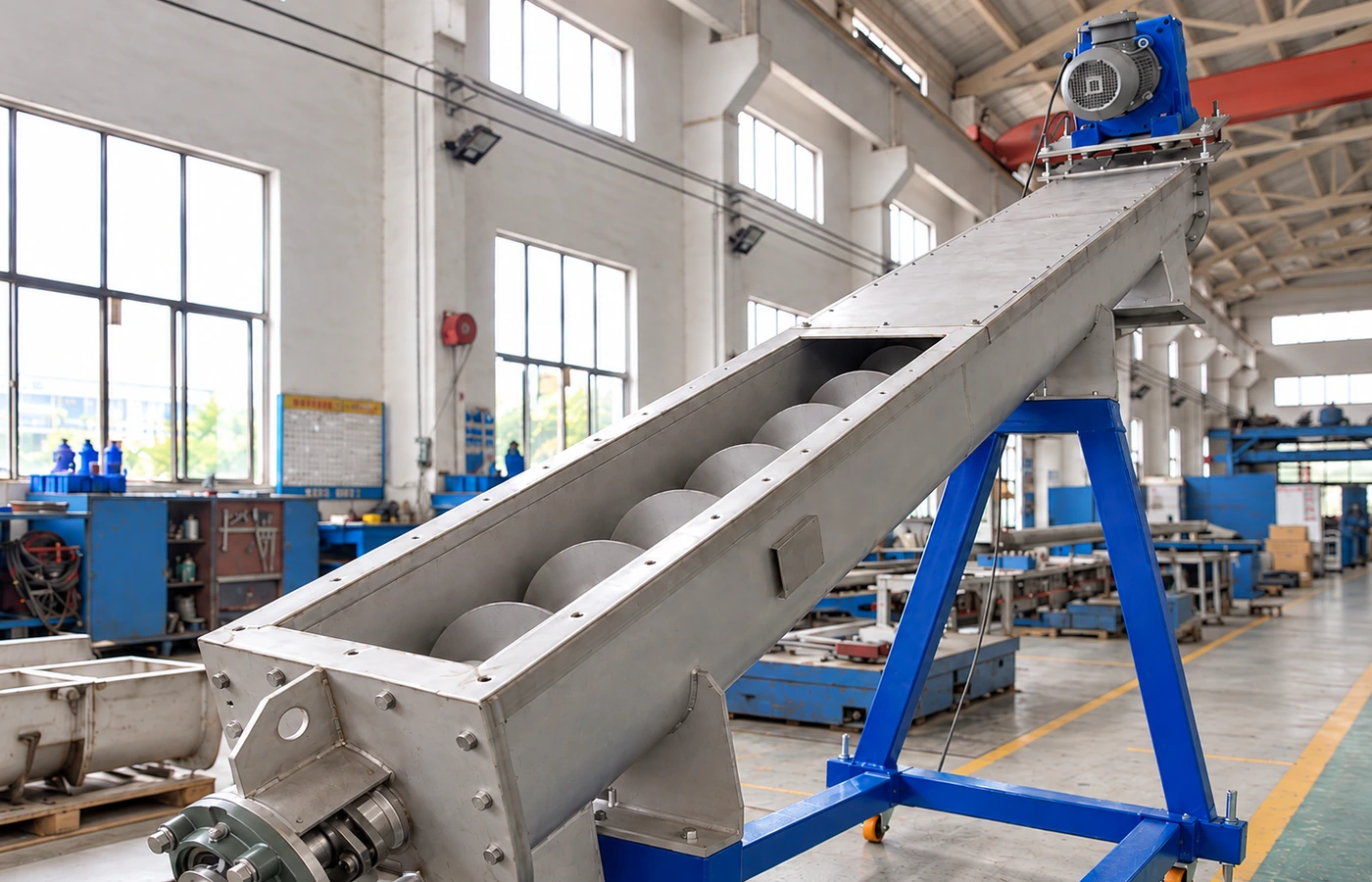 Inclined Screw Conveyor