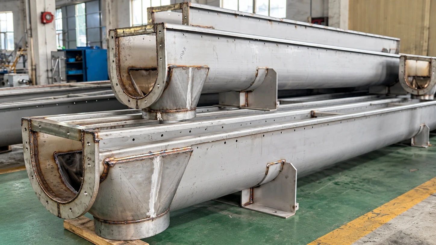 U-Trough Screw Conveyor