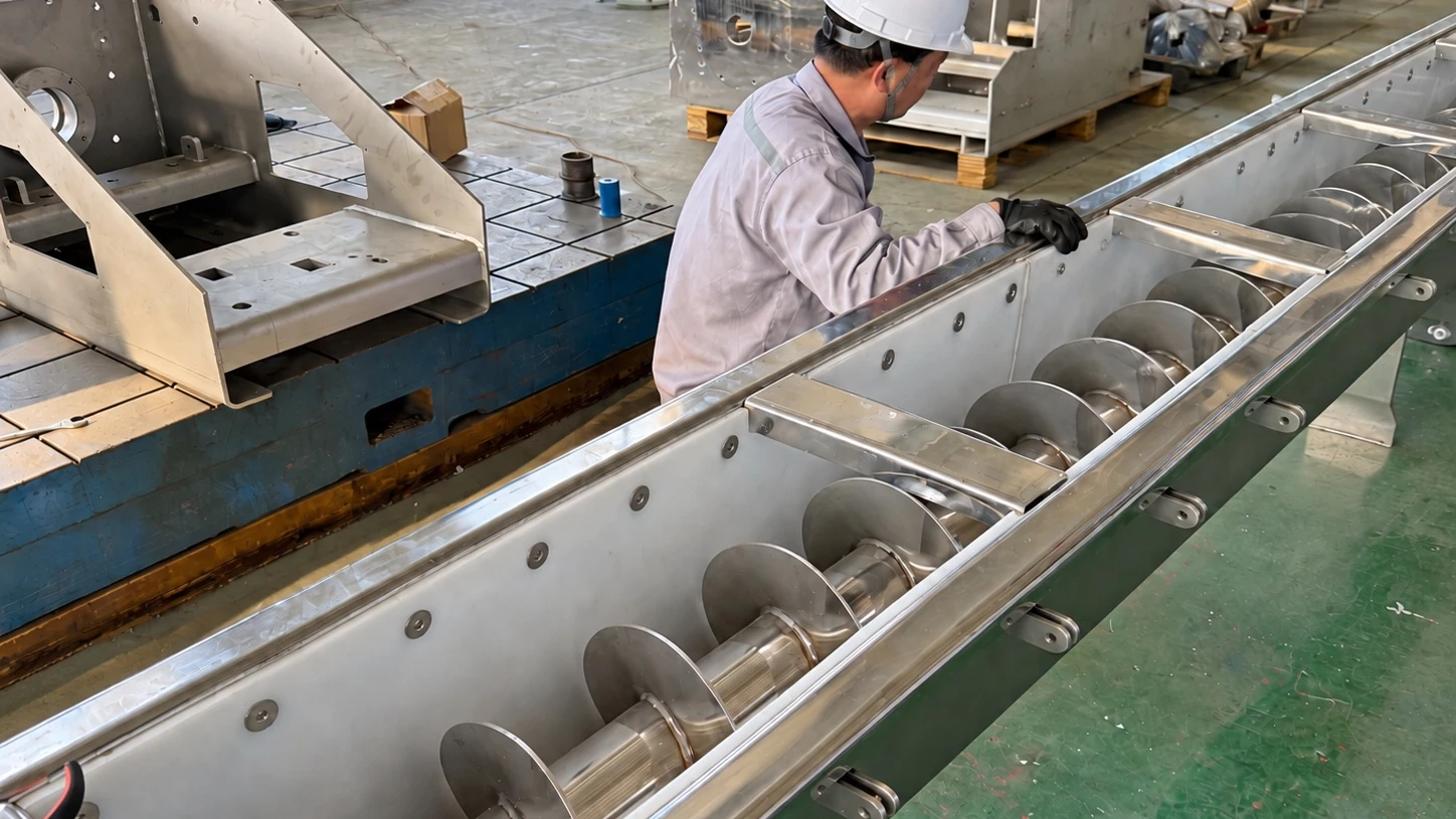 U-Trough Screw Conveyor