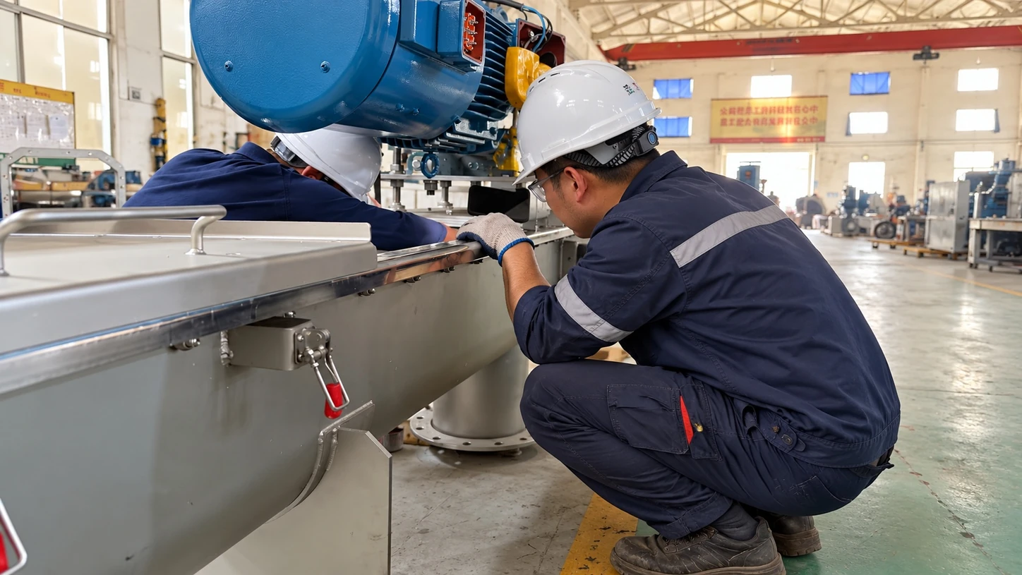 U-Trough Screw Conveyor